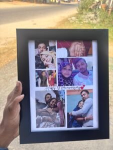 Personalized "Our Journey" Anniversary Collage Frame