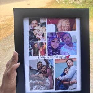 Personalized "Our Journey" Anniversary Collage Frame