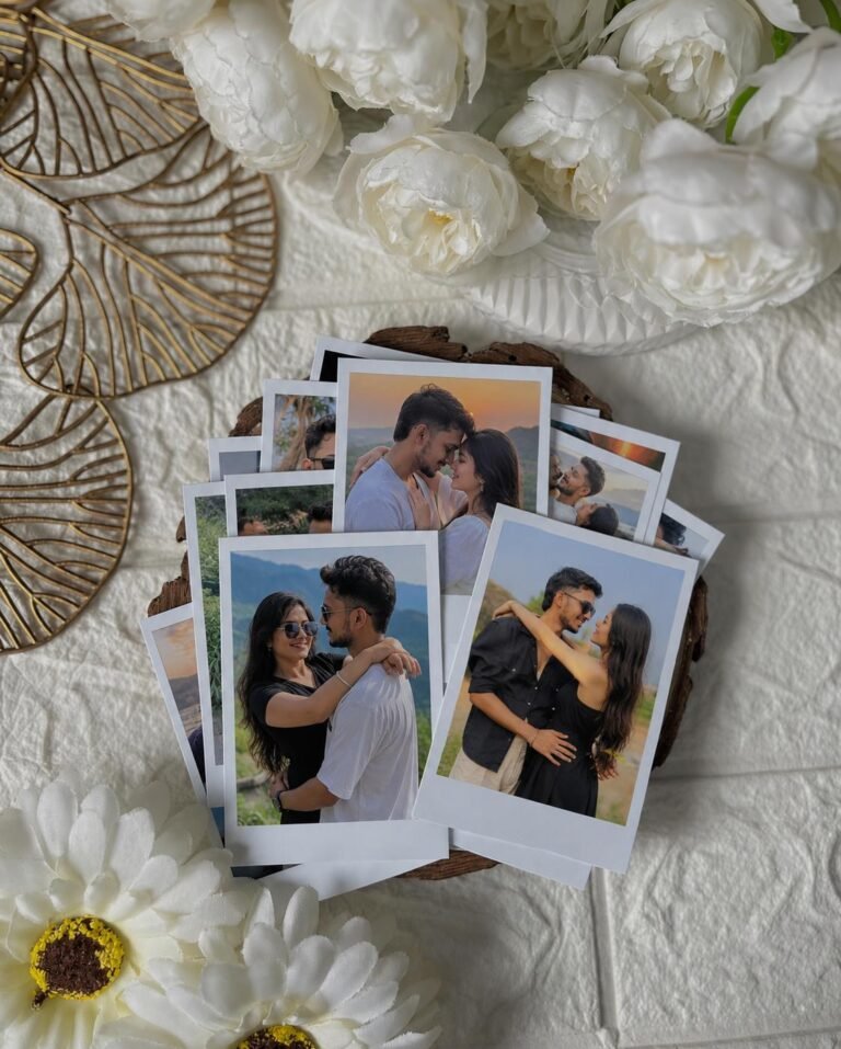 Personalized Polaroid Photo Prints with Custom Couple Photos | Crafted Frames